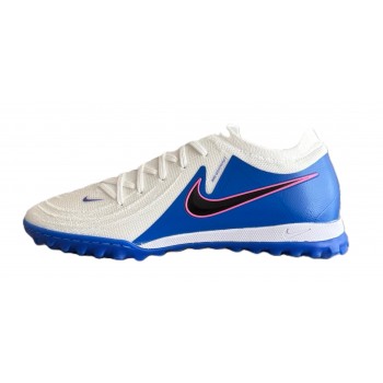 Шиповки / Бампы Nike Fantom Luna TF GS White-blue (р.39-р.45)