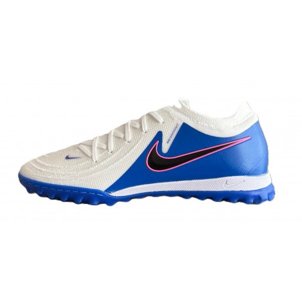 Шиповки / Бампы Nike Fantom Luna TF GS White-blue (р.39-р.45)