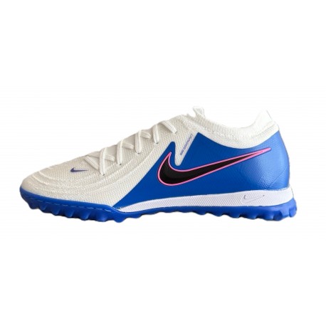 Шиповки / Бампы Nike Fantom Luna TF GS White-blue (р.39-р.45)