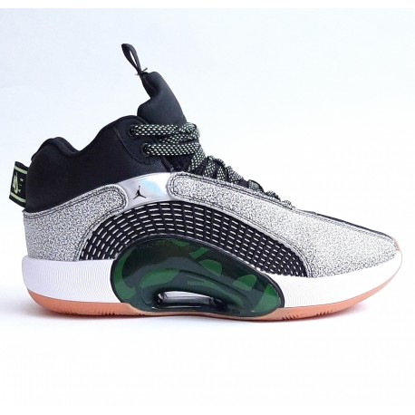 Баскетбольные кроссовки Air Jordan 35 PF DNA GREEN Chile Red Basketball Shoes CQ4368-003   [p.40-p.45]